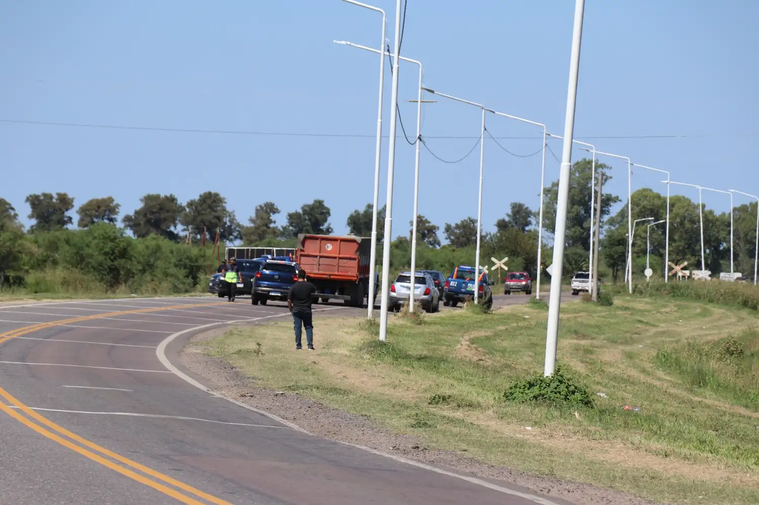 hallaron un cuerpo sin vida en ruta provincial 4 en el ingreso a san cristobal ajuste de cuentas - 4