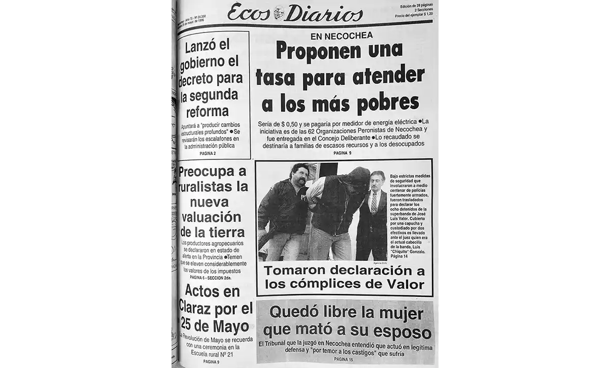 Sábado 25 de mayo de 1996
