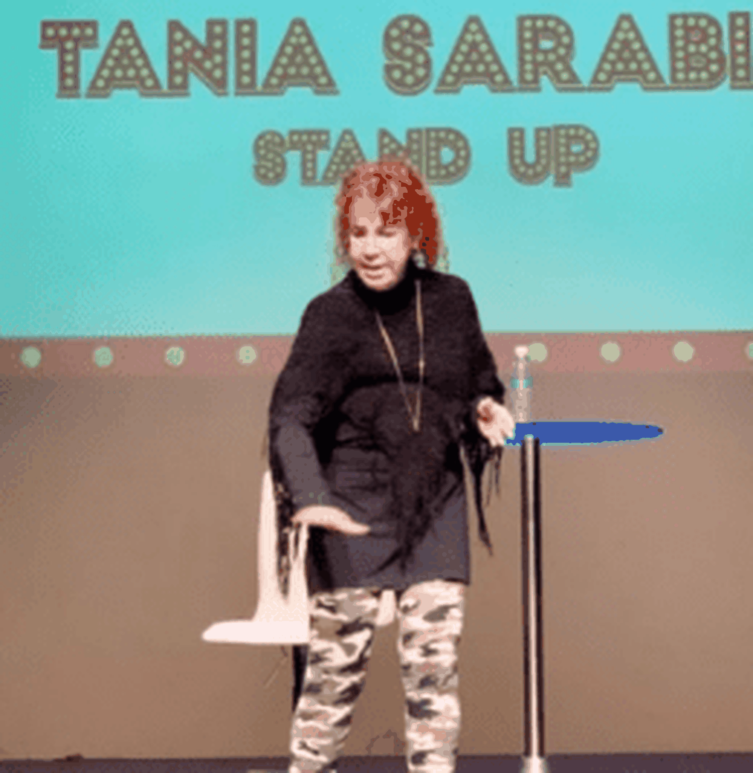 El teatro mantiene activa a Tania Sarabia. Foto Instagram