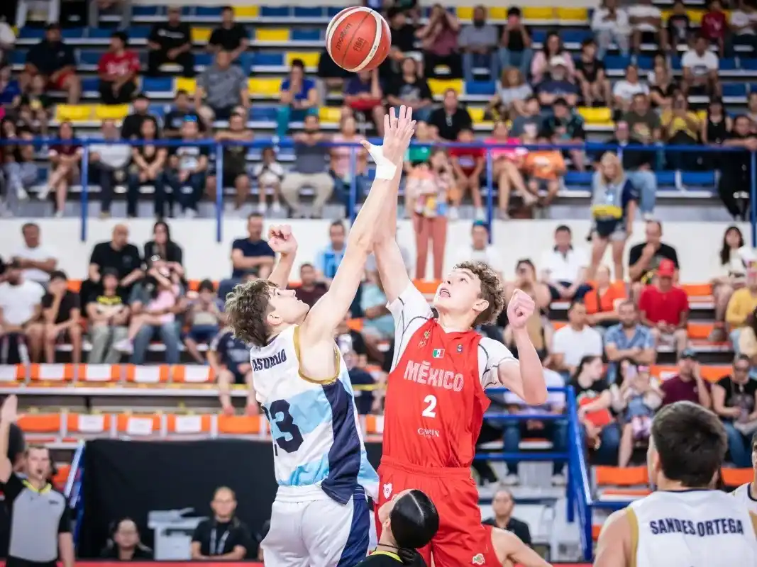 u16 basquet   argentina  americup