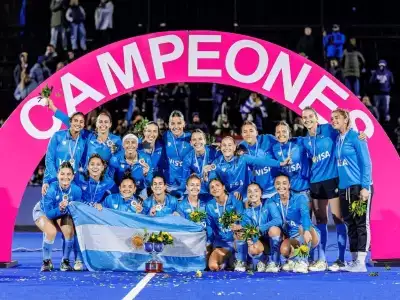 El hockey argentino en lo más alto.