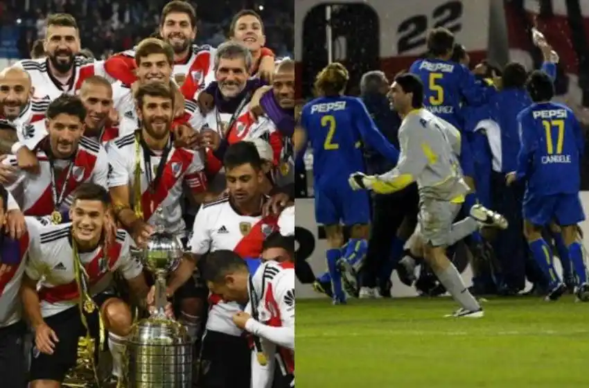 River ganó el más importante, aunque Boca domina el historial en Libertadores