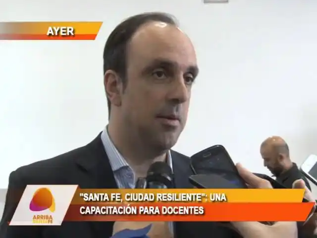 “Santa Fe, ciudad resiliente”: Una capacitación para docentes