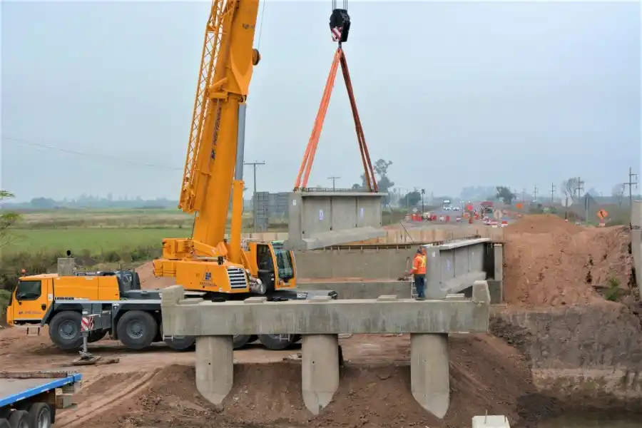 Avanza la obra de la autopista de la R34 entre Sunchales y Ataliva