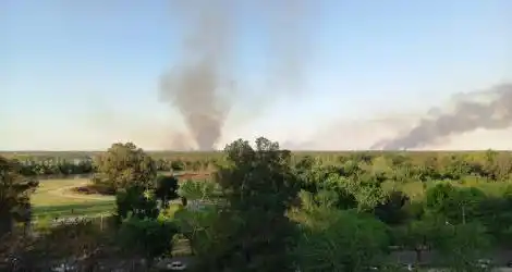 Fuego en las islas