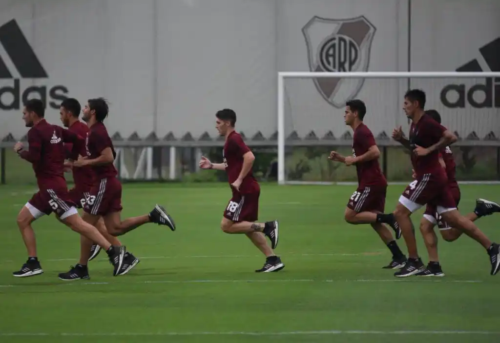 River volvió al trabajo pensando en el clásico