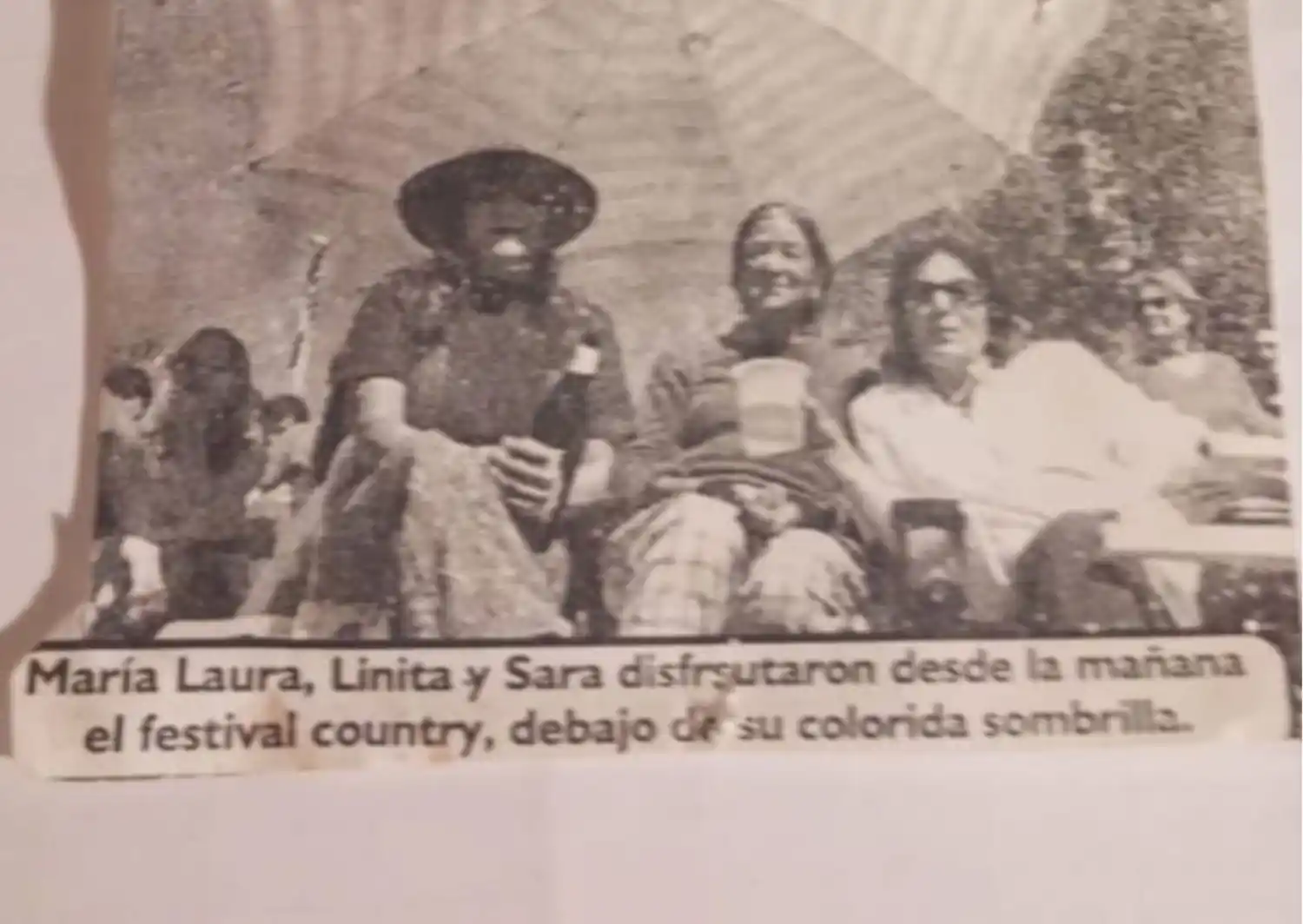 El recuerdo de María en el primer Festival de Country