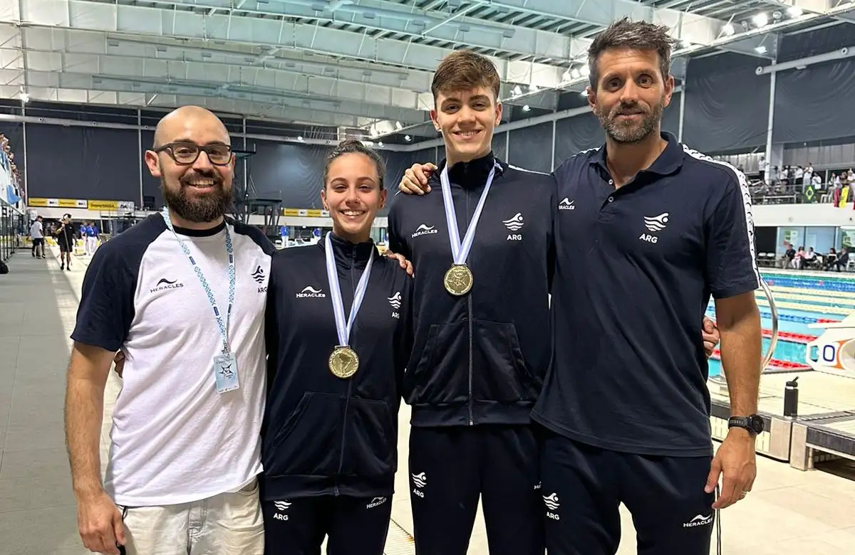 Oros para Saravia y Ortiz en la apertura del Sudamericano Juvenil