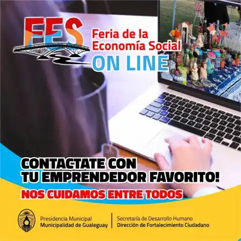 “FES on-line”, una nueva modalidad impulsada por el municipio, para ayudar a emprendedores locales.