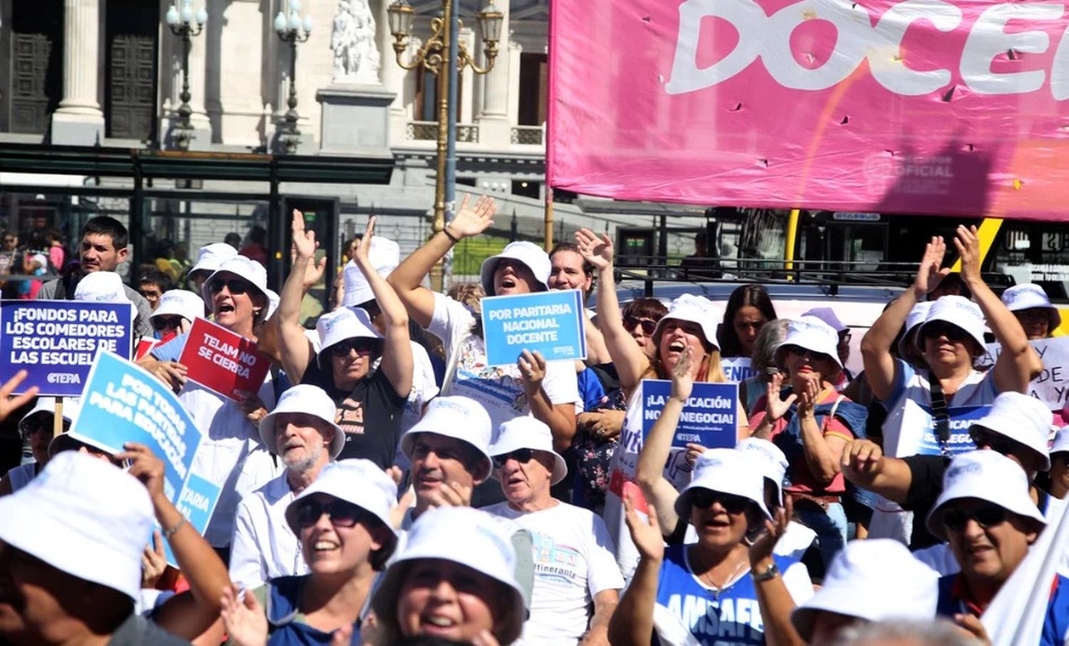 Docentes: paro nacional de CTERA, en Misiones adhiere la UDPM