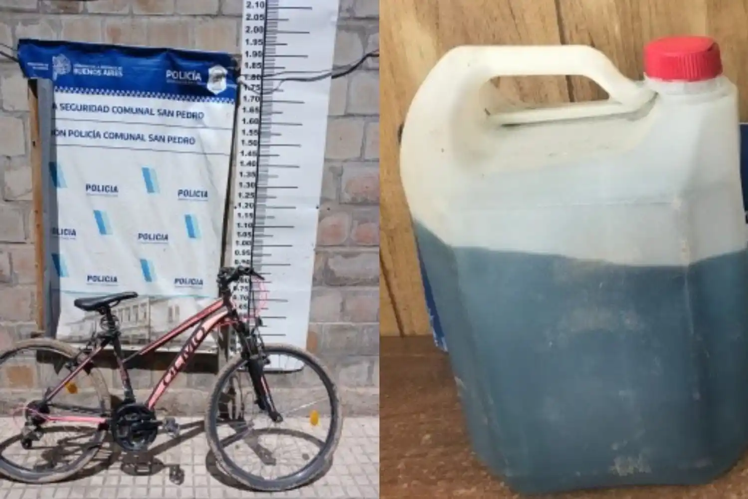 Robó una bicicleta y amenazó con incendiar una casa: lo detuvieron