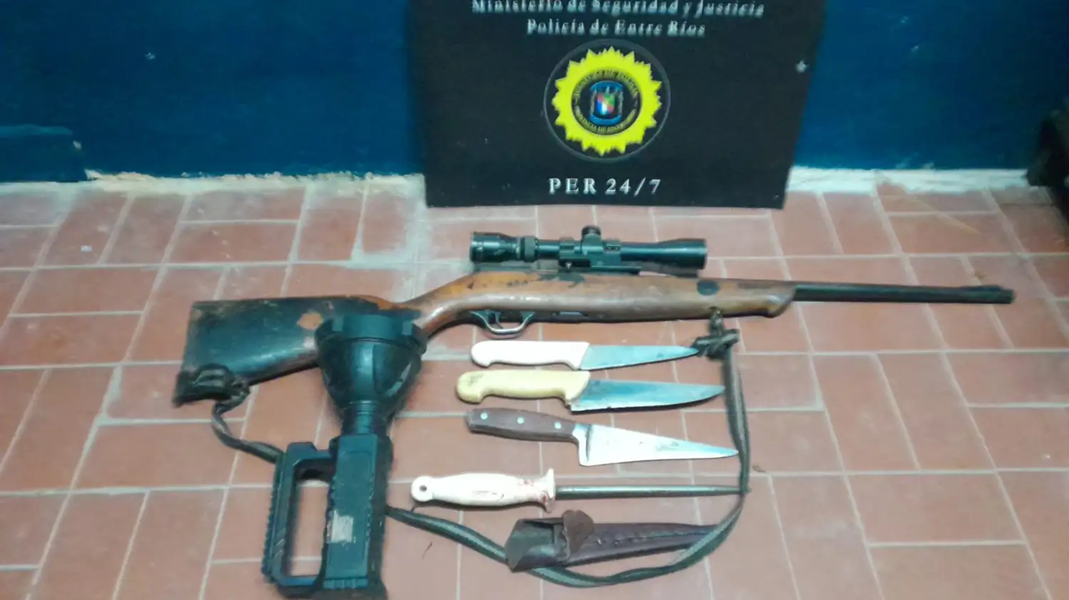 Cuatro detenidos por reiteradas faenas ilegales en un campo del Sexto Distrito
