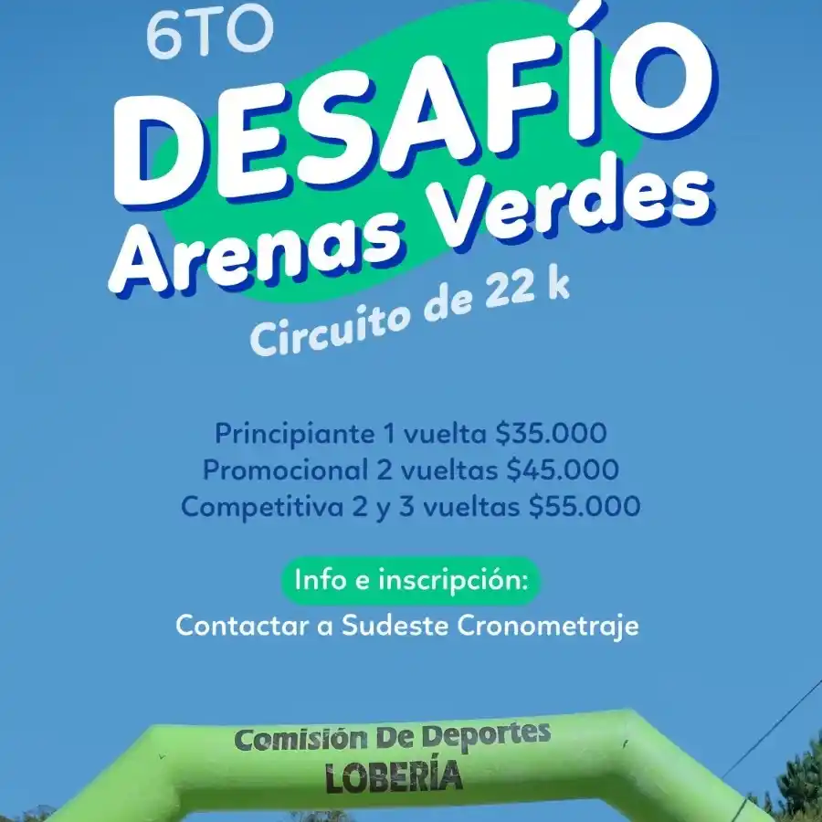 Desafío. Deportivo en Arenas Verdes
