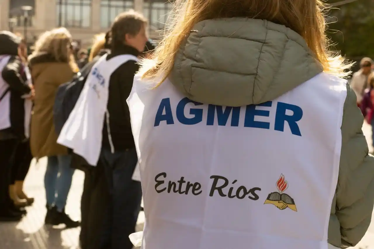 El paro docente fue calificado por Agmer como “categórico, contundente y definitivo”
