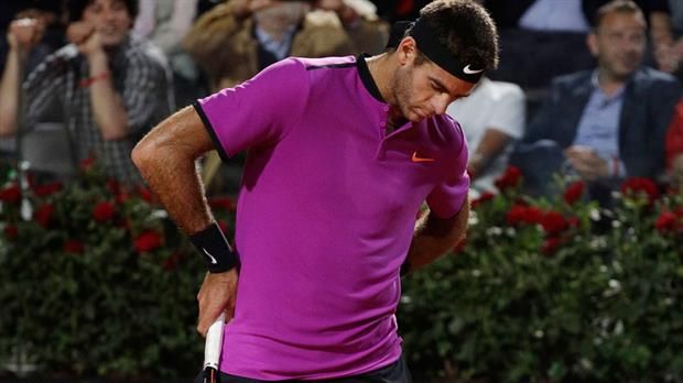Del Potro no le encontró la vuelta a Novak Djokovic