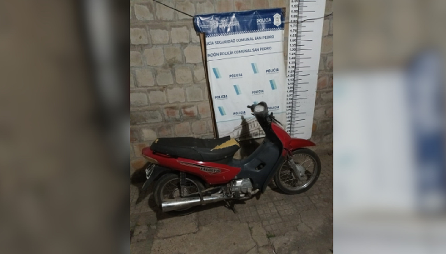 Recuperaron moto robada el viernes