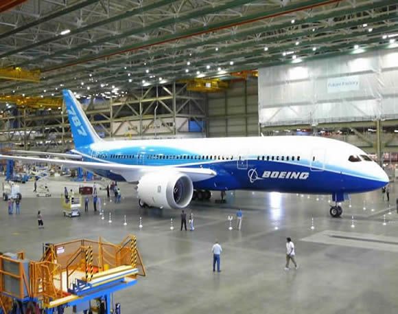 A new quality problem in the Boeing 787 was detected