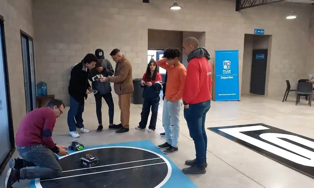 La robótica se sumó al programa oficial de los Juegos Bonaerenses hace ya algunos años. 