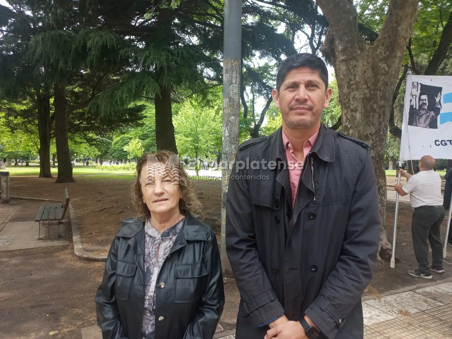 Trabajadores estatales realizaron un paro con movilización en repudio de las políticas implementadas por el gobierno nacional.