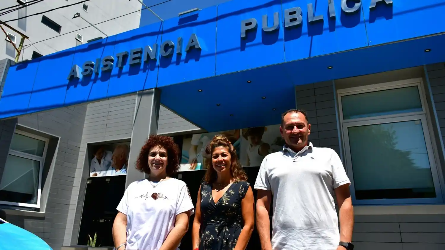 Cecilia Passamonte, Silvina Martín y Fernando Giacomino