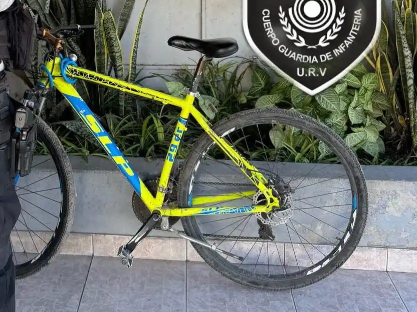 Rafaela: secuestraron una bicicleta abandonada en la vía pública
