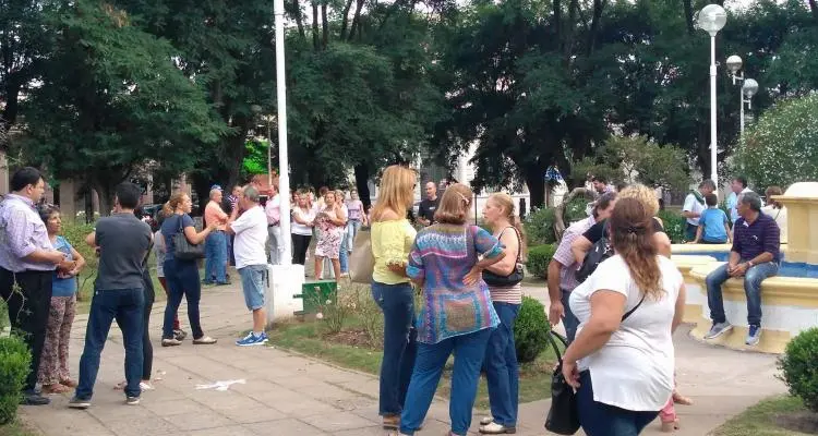 #1AYoVoy: los sampedrinos en Plaza Constitución