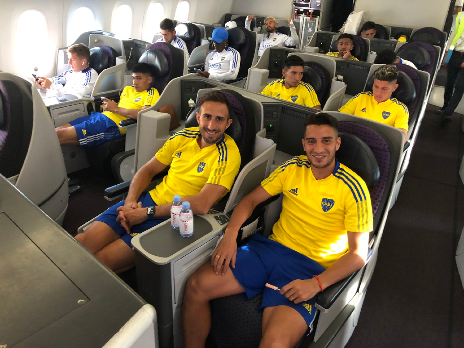 Boca viajó rumbo a Arabia