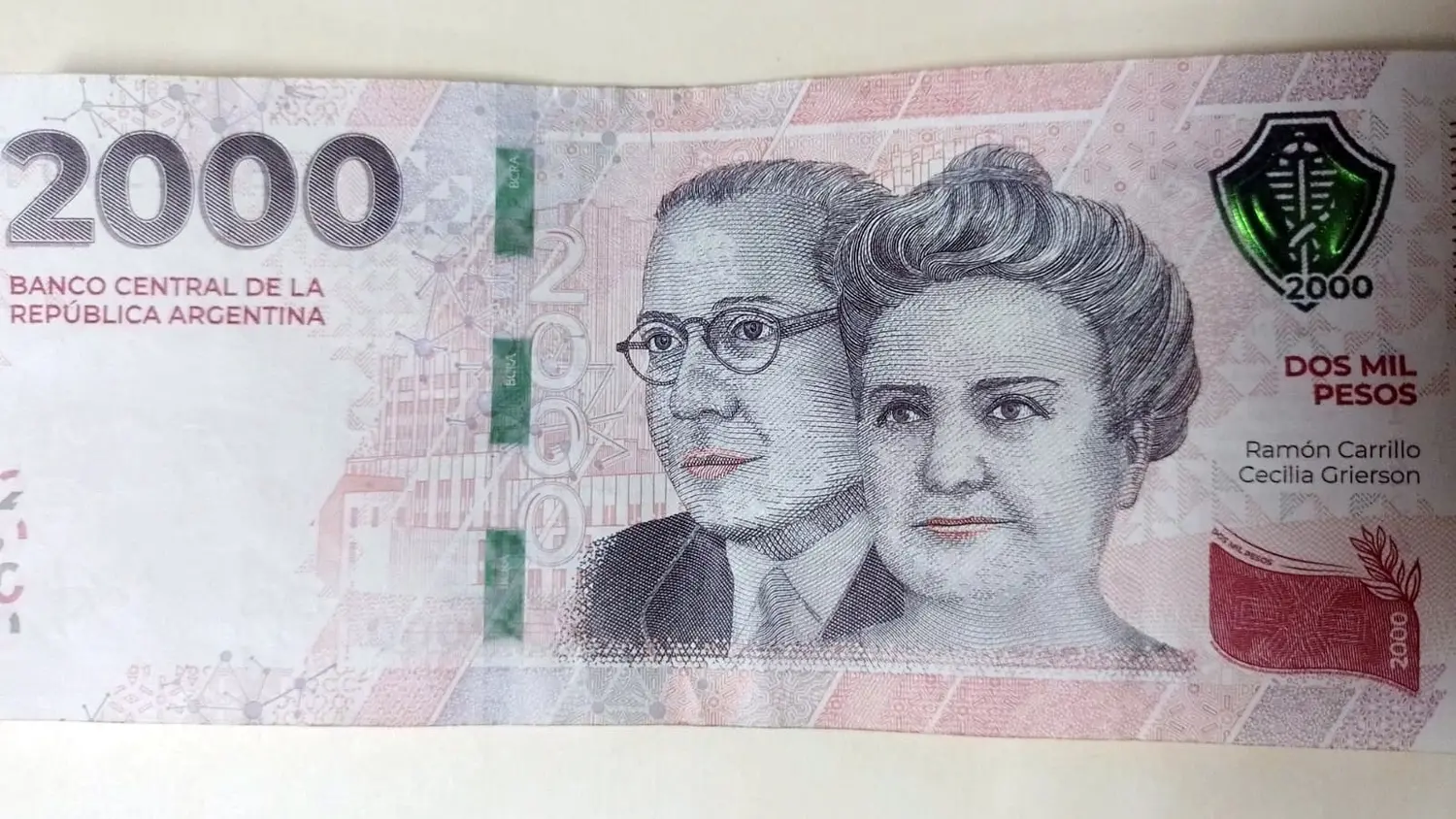 Homenaje. La imagen de Ramón Carrillo en el billete de $2.000