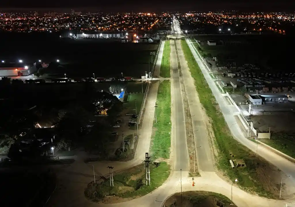 Se trabaja en el acceso oeste a la ciudad
