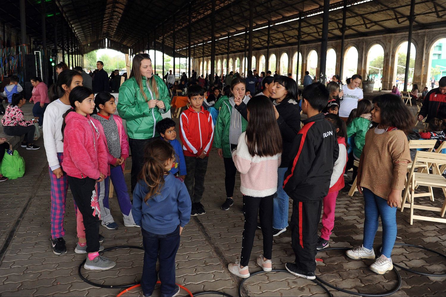 El Día de la Primavera en Santa Fe tuvo su gran festejo en la Estación Mitre