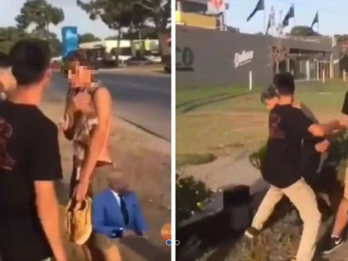 No paran: Joven recibió feroz golpiza de tres chicos a la salida de un bar en Villa Gesell