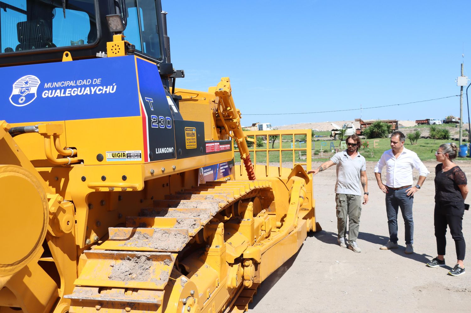 El Ecoparque incorporó una maquinaria de más de 250 millones de pesos para optimizar la gestión de residuos