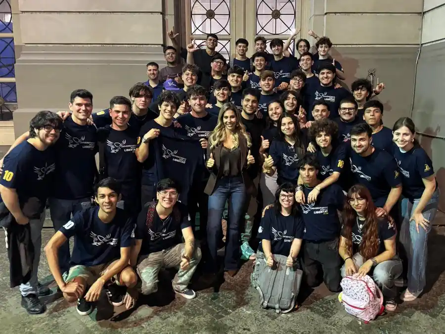 Romina Diez apoyó a la agrupación Universitarios por la Libertad: “Vamos a terminar con los gerentes del adoctrinamiento”