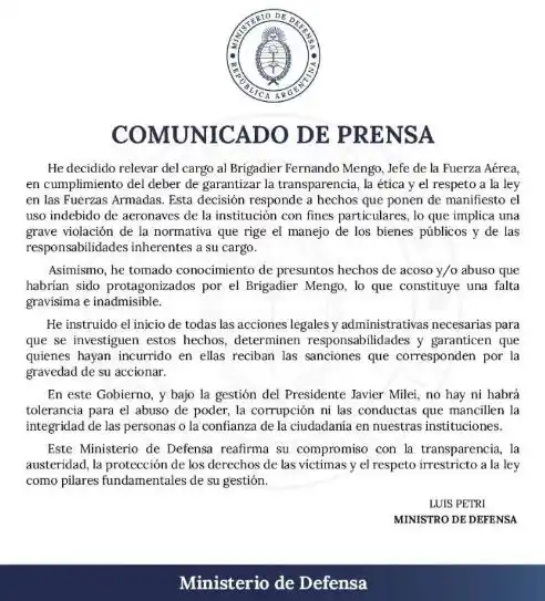comunicado