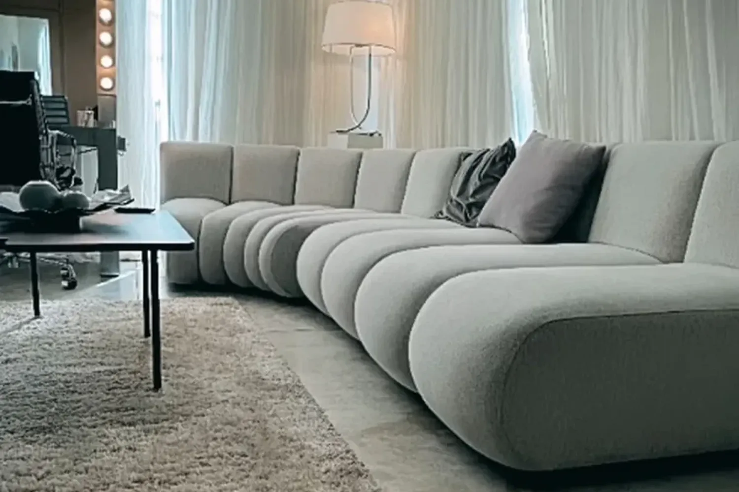 El sillón de la pasada edición, parte del camarín de Santiago