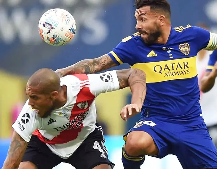 El superclásico. Fue un empate apasionado