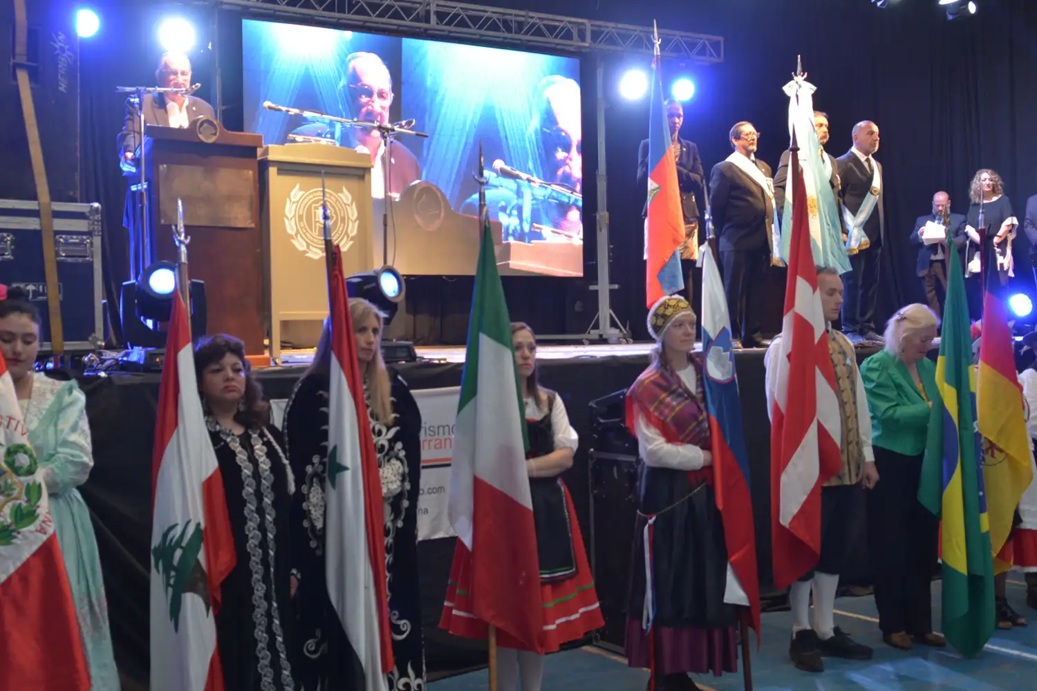 La apertura de la Fiesta de las Colectividades puso en valor una vez más la identidad  cultural