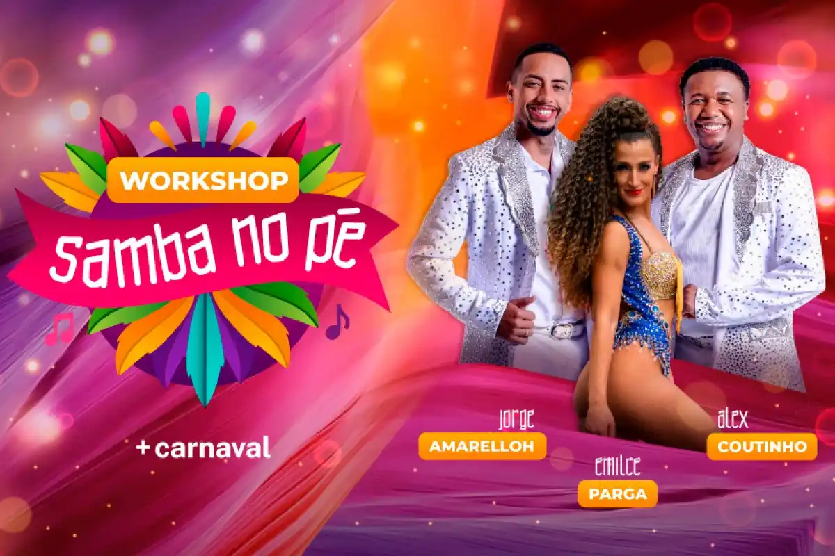 Brindarán un espacio de formación gratuito de "Samba no Pé" en la ciudad