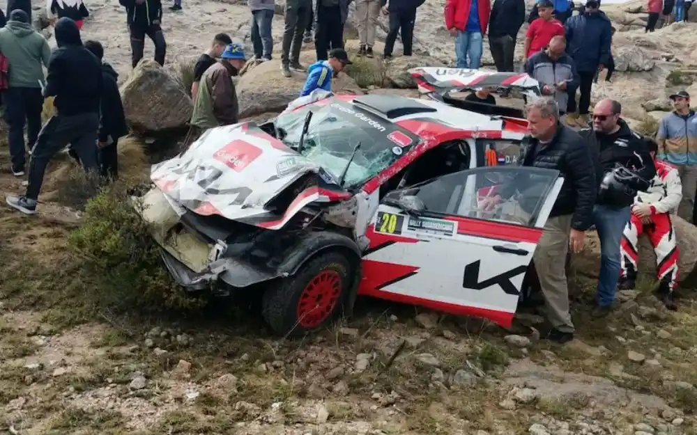 Fatal accidente en Mina Clavero.