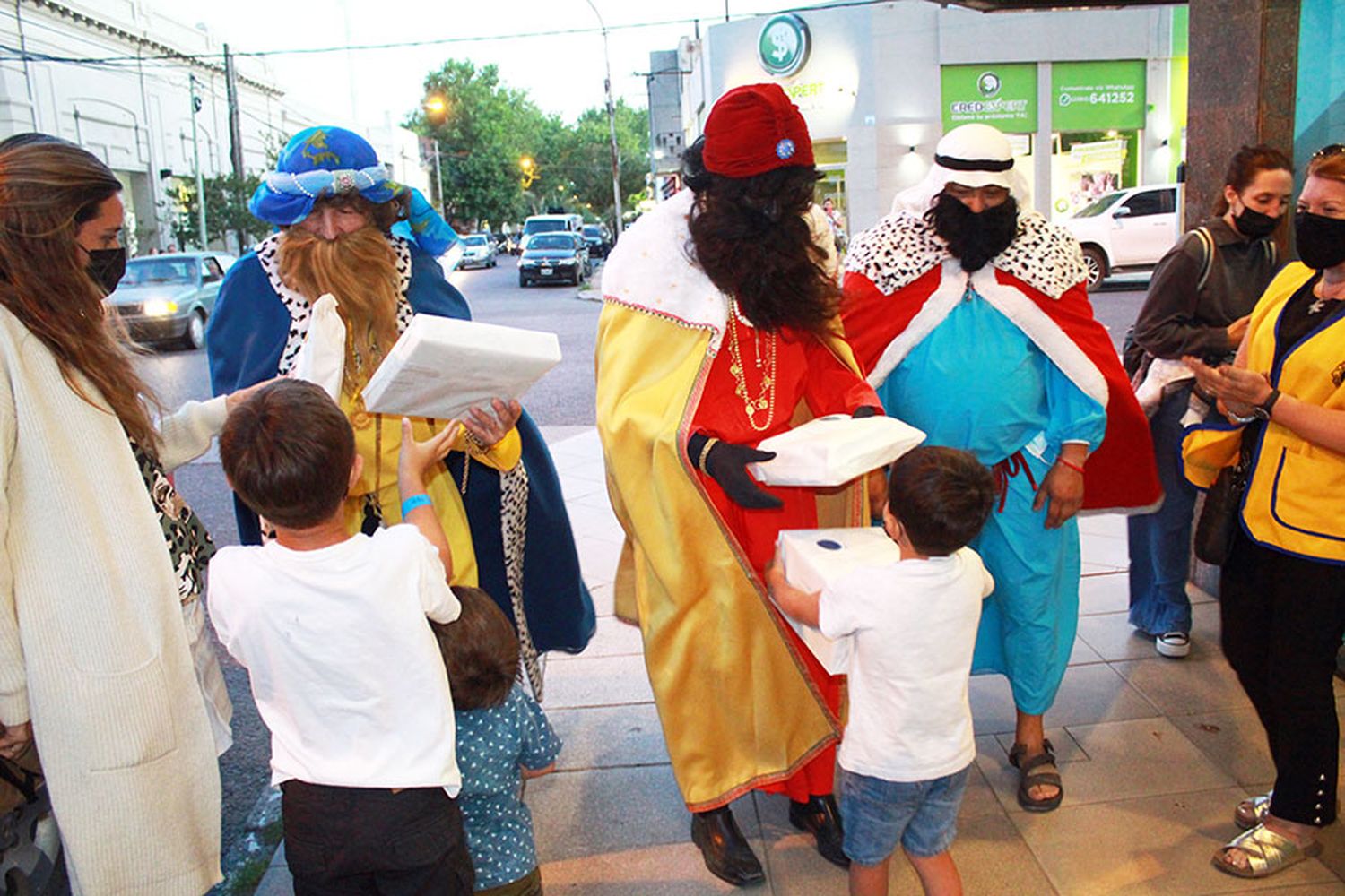 Reyes Magos, en distintos puntos de la ciudad