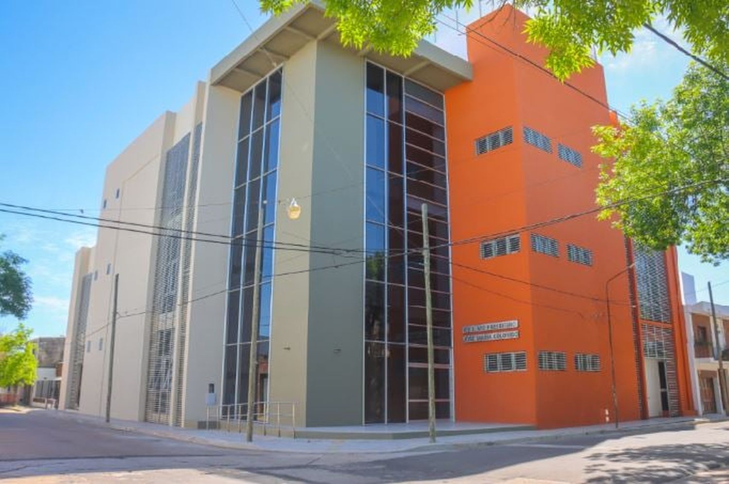 La construcción del edificio de la Escuela Técnica Nº2 se encuentra en su etapa final