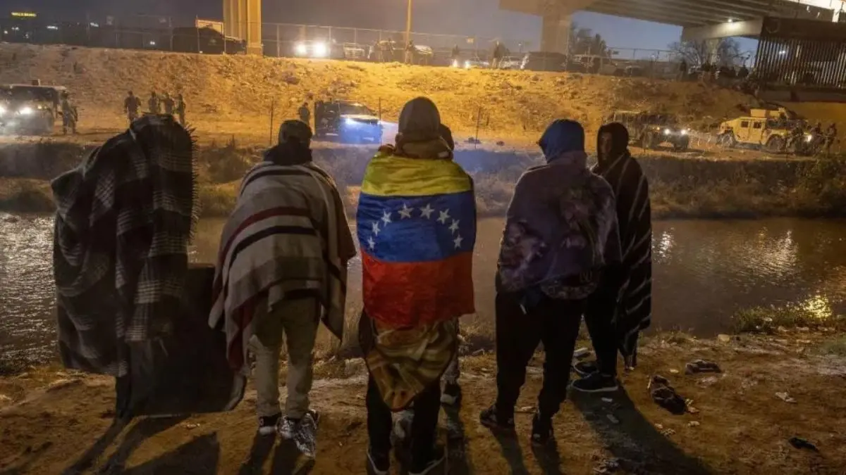 ¡ENTRE ELLOS VENEZOLANOS! Más de 1000 migrantes en nueva caminata hacia la frontera con EE.UU.