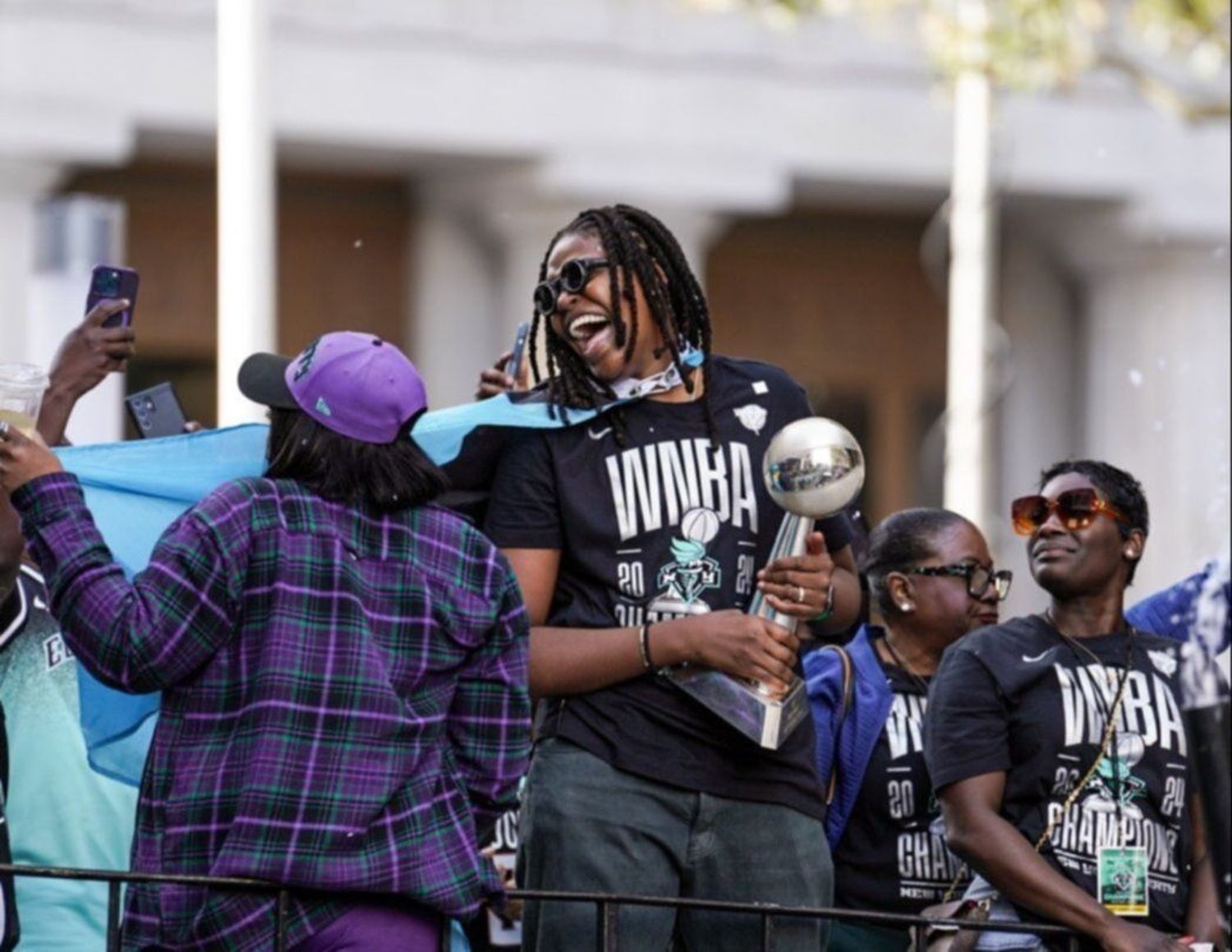 Así fue el desfile de las Liberty en New York tras el título de WNBA