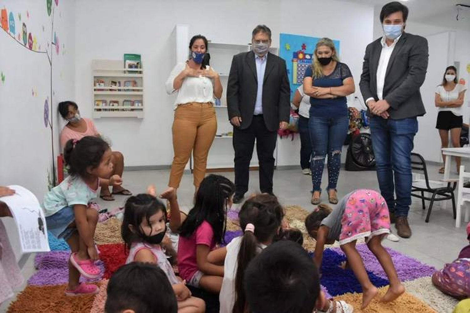 En el NIDO de Carretera La Cruz  se lleva adelante el recreativo  de verano para niños