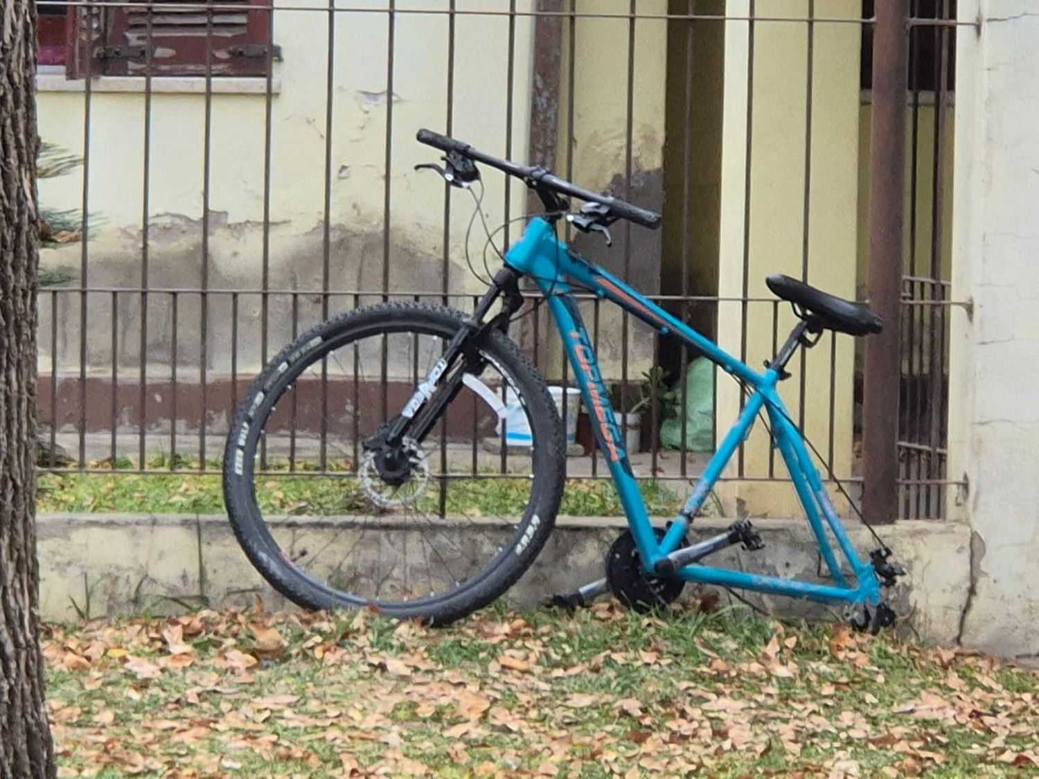 La bicicleta con la que quiso escapar