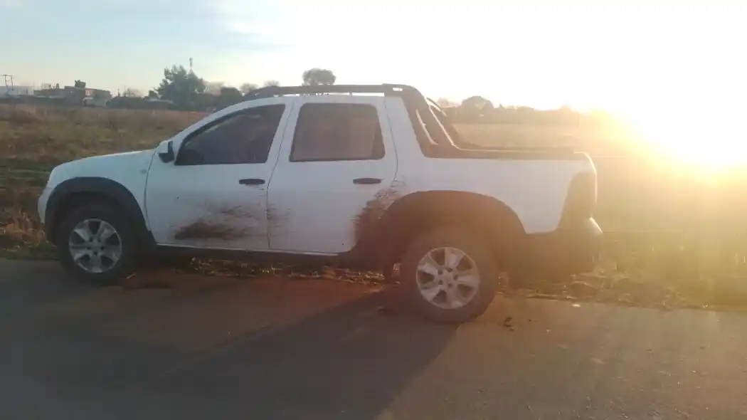 La camioneta fue hallada en Dávila y Benefactoras Sampedrinas.
