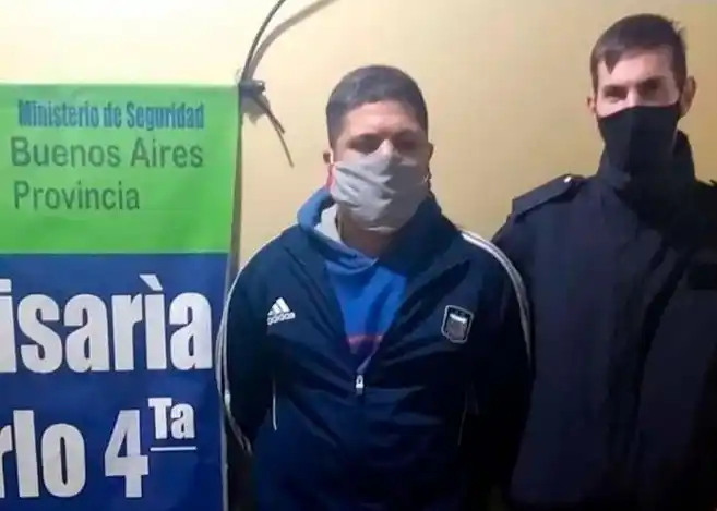 El hombre acusado del crimen.