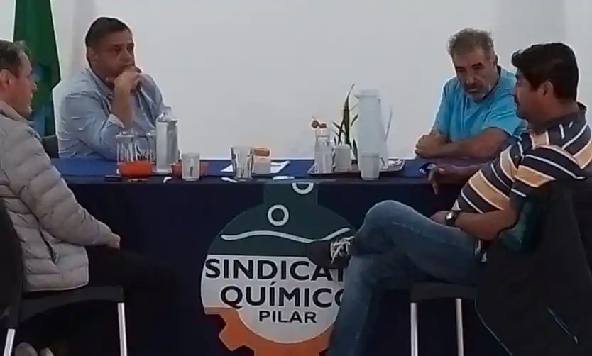 La reunión se realizó en el camping del Sindicato Químico de Pilar