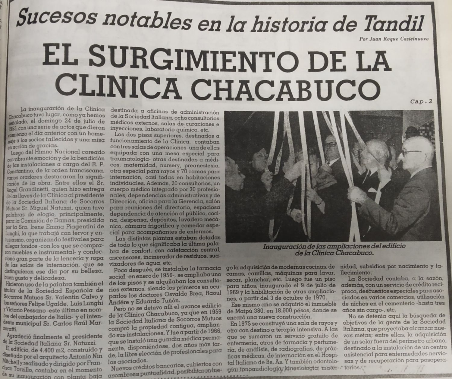 Capítulo 2: El surgimiento de la Clínica Chacabuco