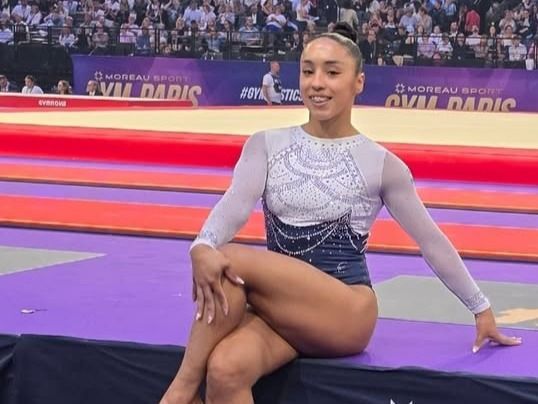 Lucía González fue quinta en la final de Suelo .Ig L.Gonzalez.